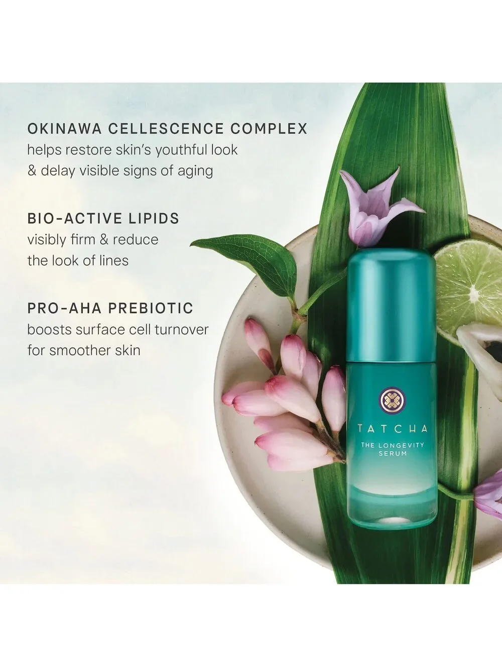 Tatcha The Longevity Serum 30ml Full Size New in Box